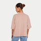 Womens Washed T-Shirt - Pink Whip