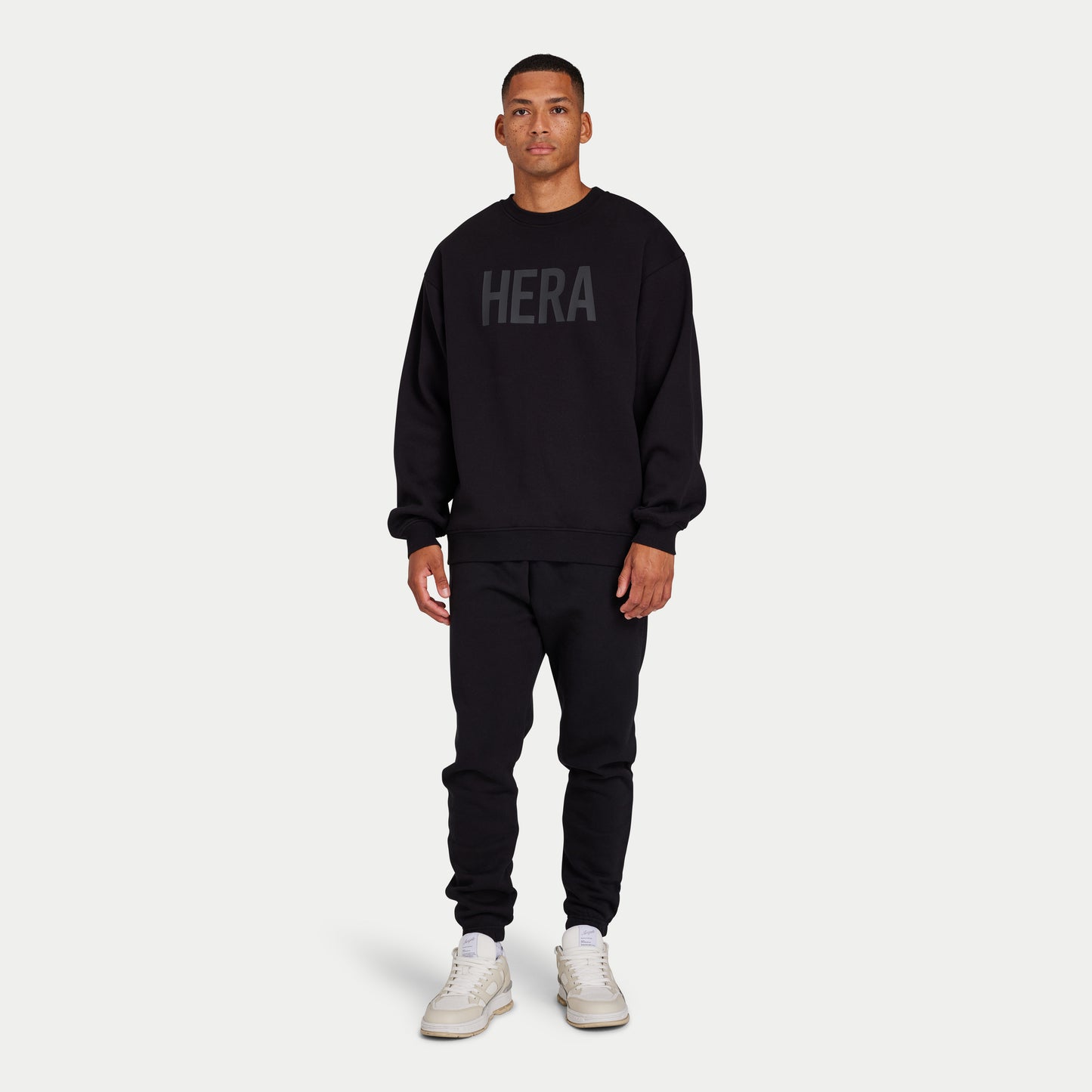 Mens Label Sweatshirt - Black