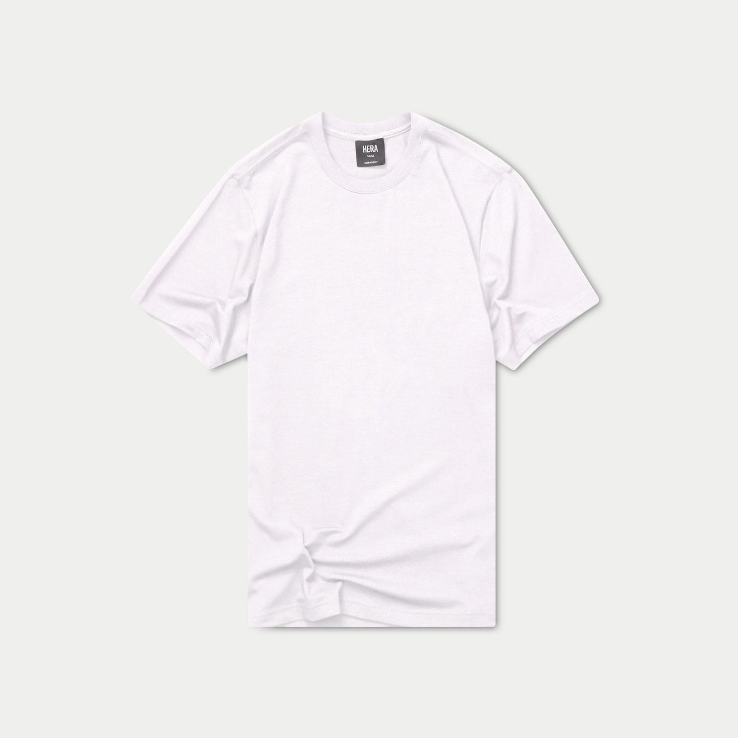Mens Luxe Regular Fit T-Shirt - White