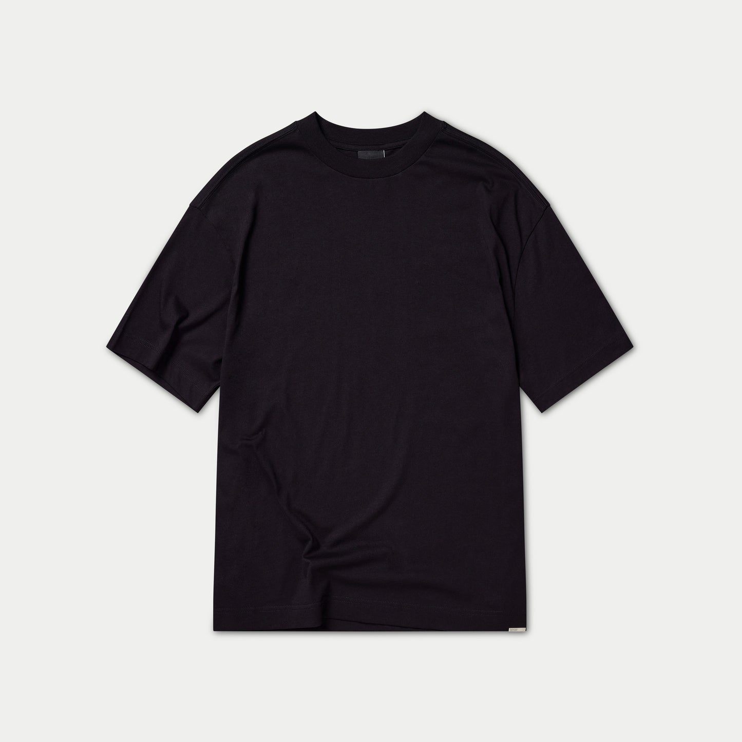 Men's Blank Oversized T-shirt - Black