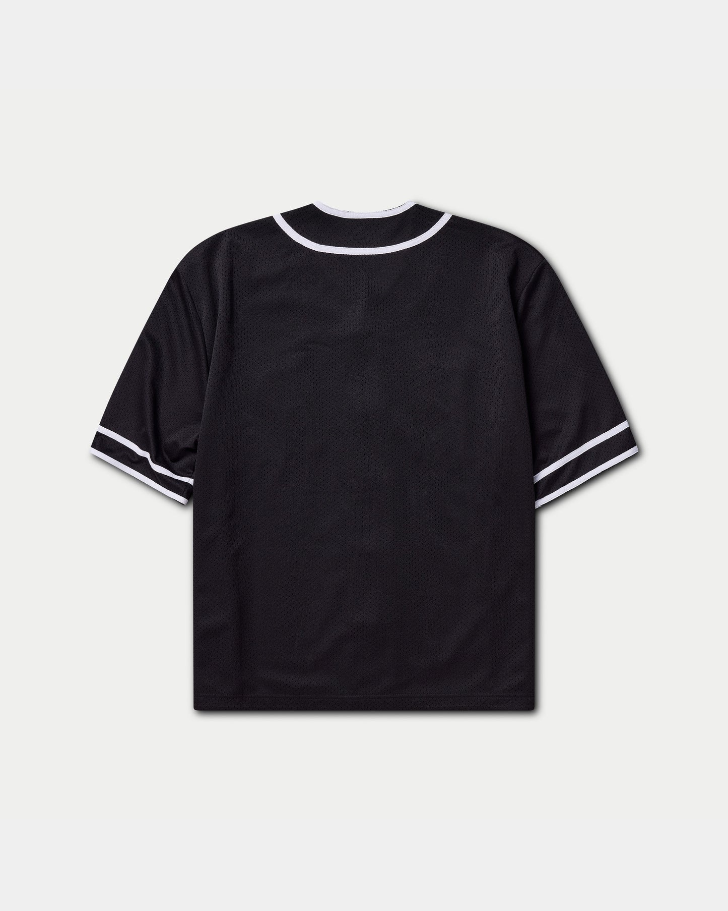 جيرسي شبكي رجالي - أسود