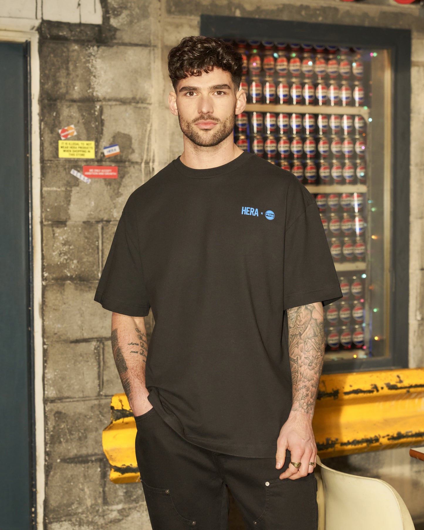 REWEAR HERA X Pepsi Oversized Unisex T-Shirt