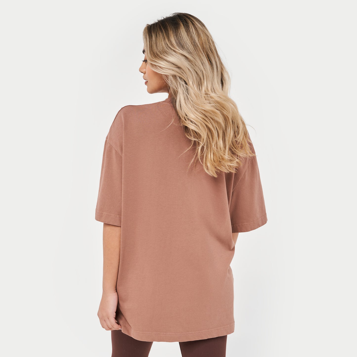 REWEAR Icon T-Shirt - Acorn Brown