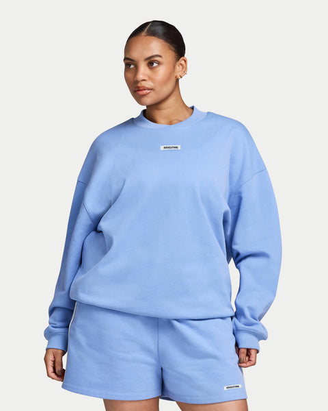 Women's Summer Sweatshirt in Sky Blue – HERA Clothing