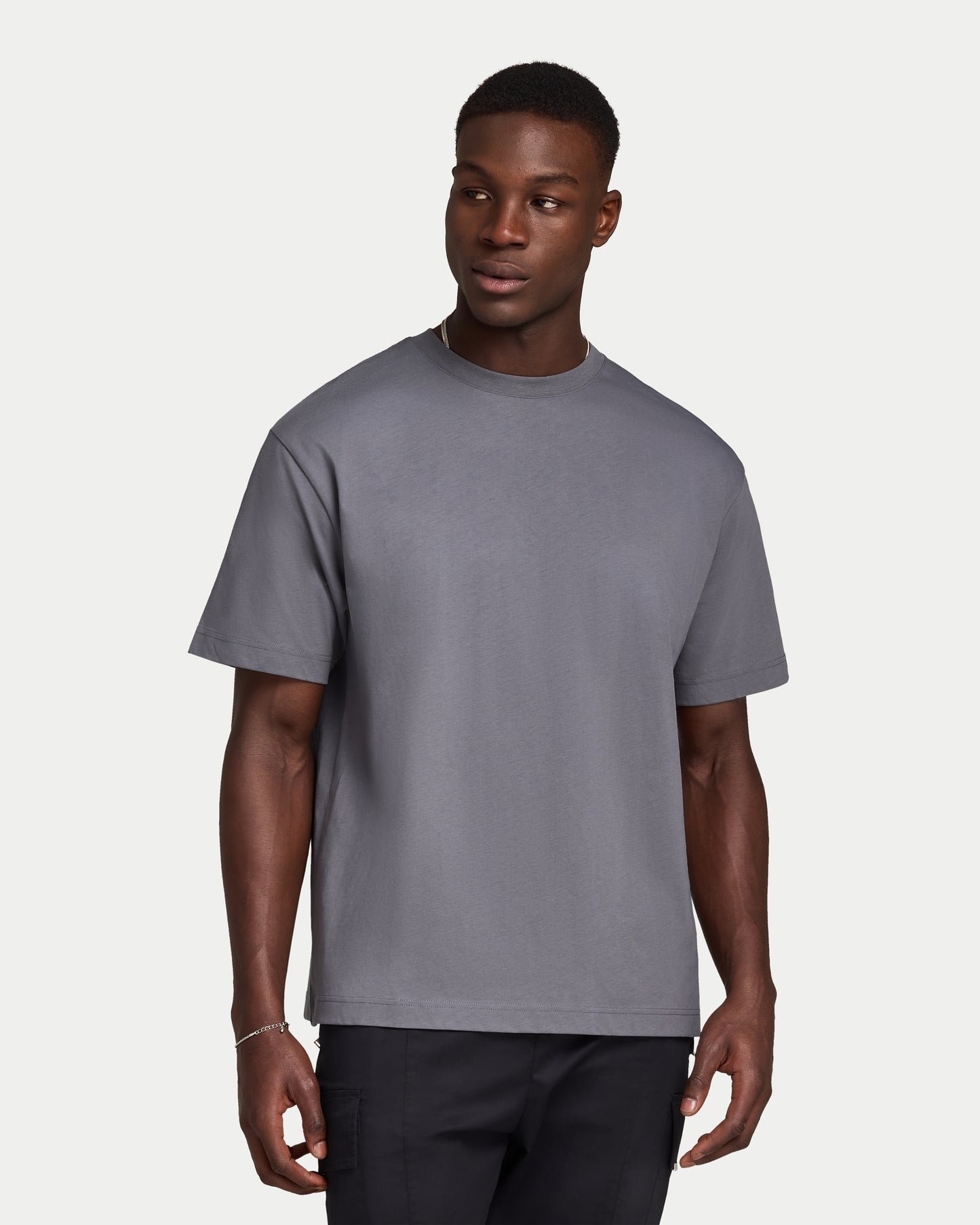 REWEAR Mens Graffiti Oversized T-Shirt
