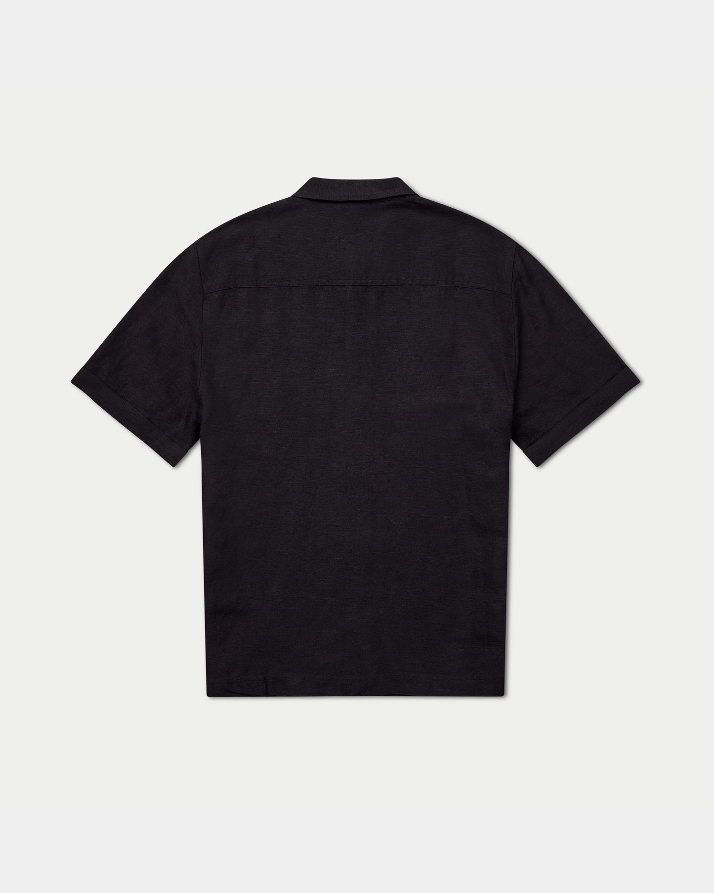 Mens Linen Short Sleeve Shirt