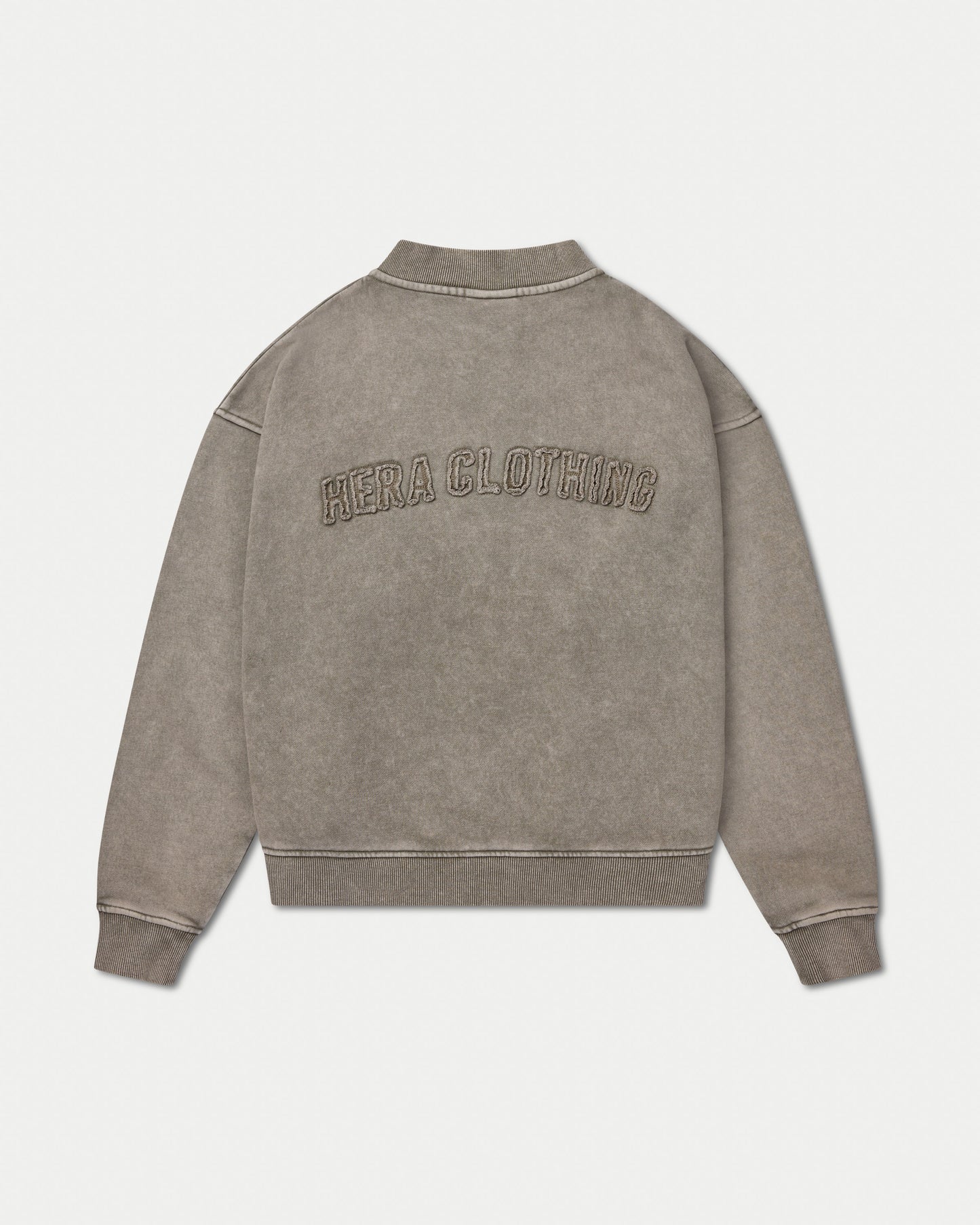 Womens Signature Washed Bomber Jacket