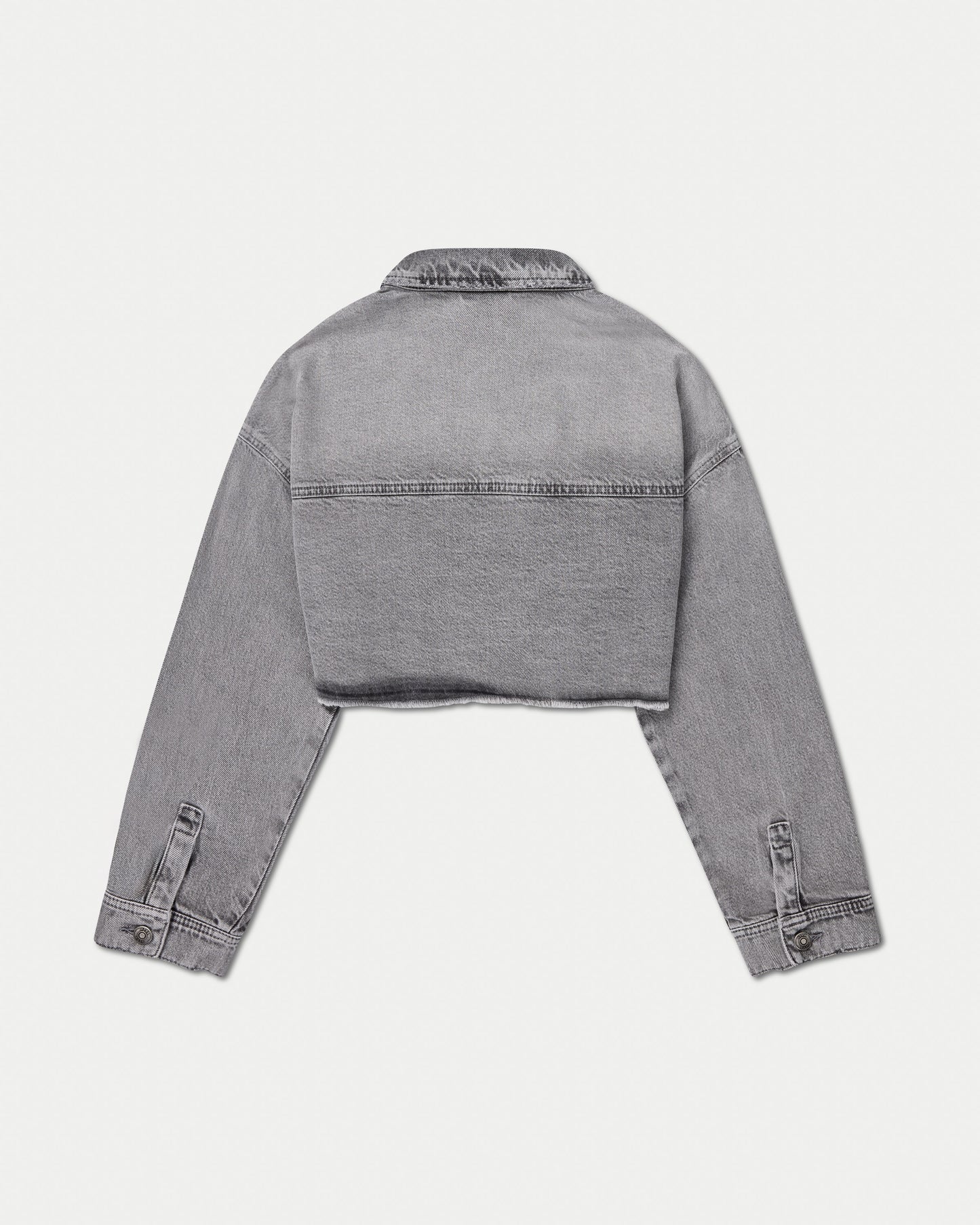 Womens Cropped Denim Jacket