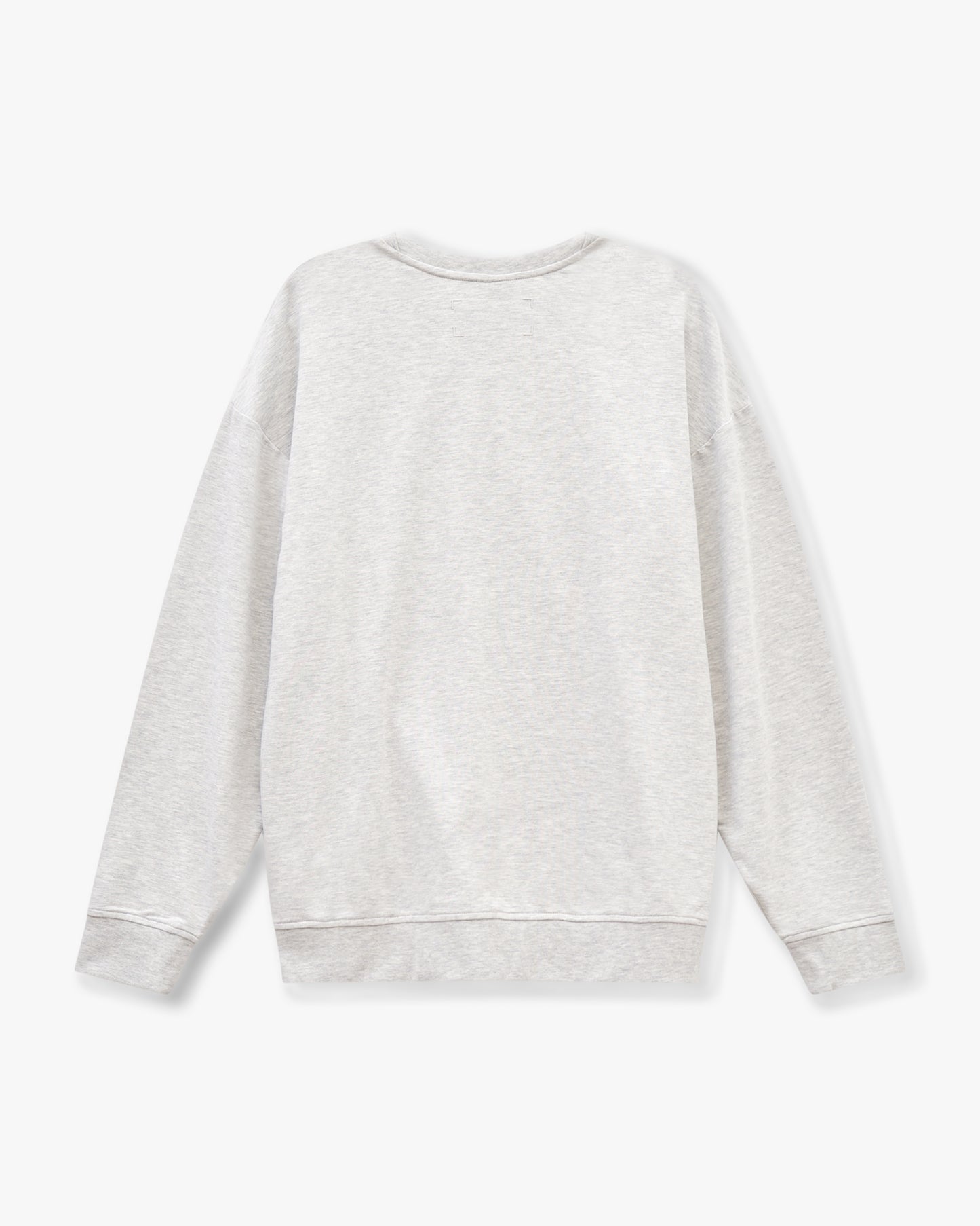 سويت شيرت رجالي خفيف الوزن من Focus - رمادي مارل