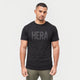 Mens Label Regular Fit T-Shirt - Black