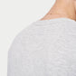 Mens Focus Lightweight Sweatshirt - Grey Marl
