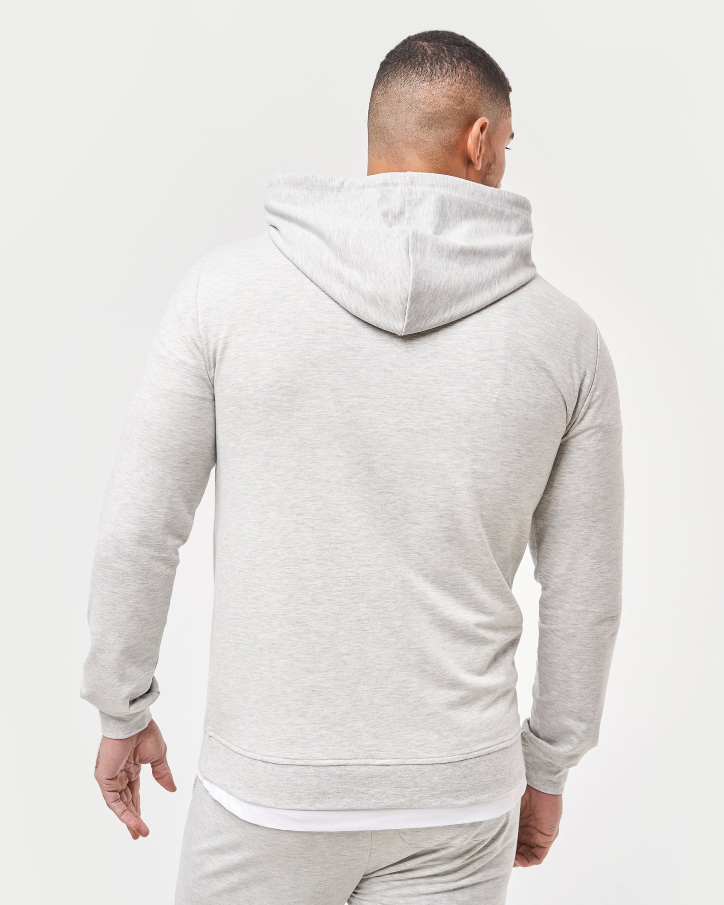 Mens Focus Lightweight Slim Fit Hoodie