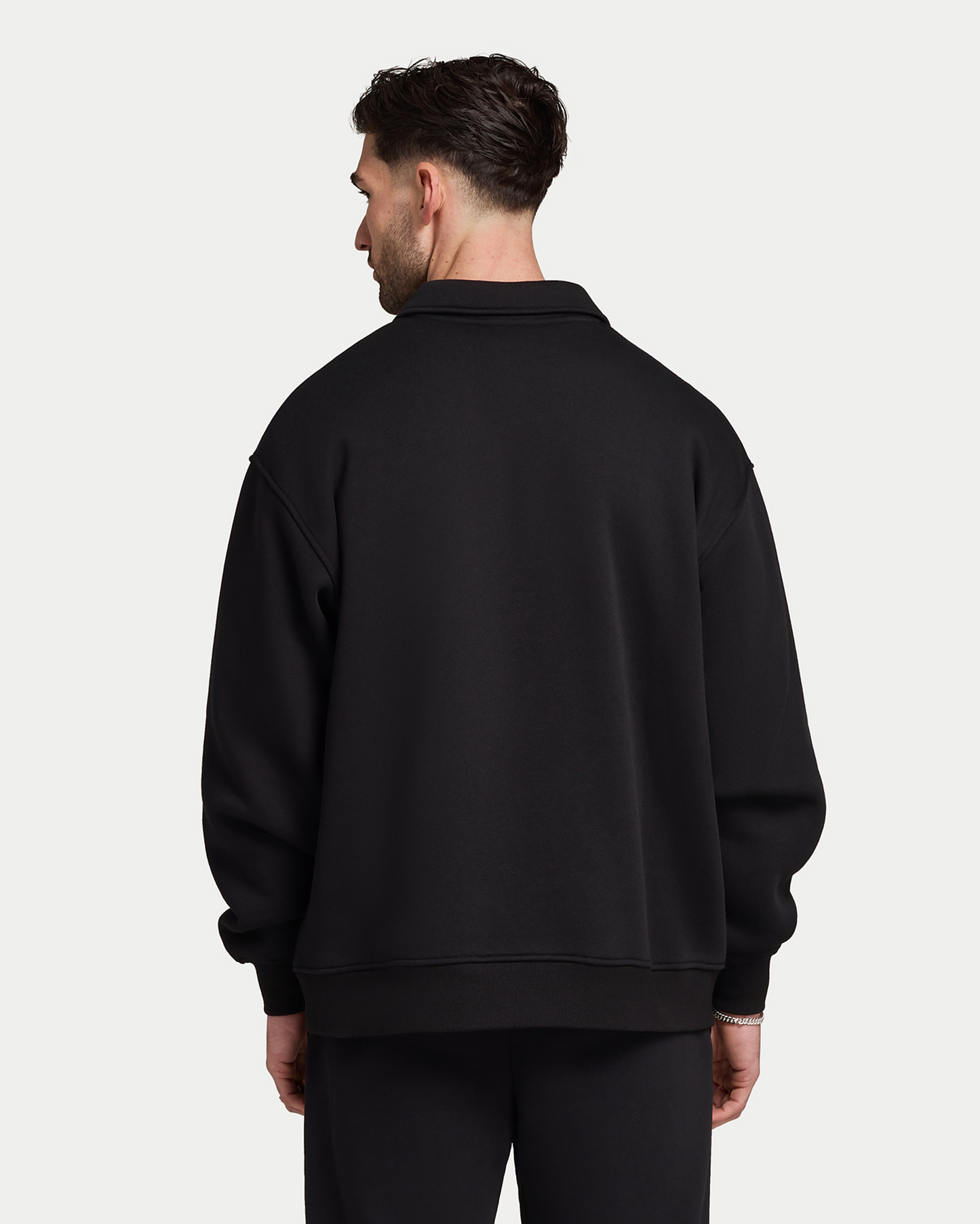 Mens Collective Oversized ¼ Zip Sweatshirt