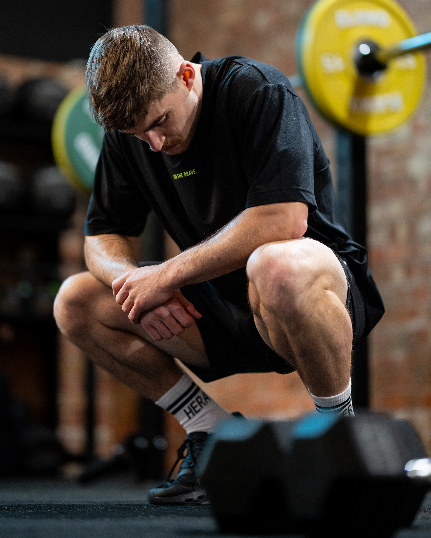 Mens For the Brave Oversized T-Shirt