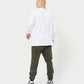 Mens Label Long Sleeve Oversized T-Shirt