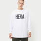 Mens Label Long Sleeve Oversized T-Shirt