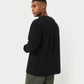 Mens Label Long Sleeve Oversized T-Shirt