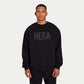 REWEAR Label Sweatshirt - Black