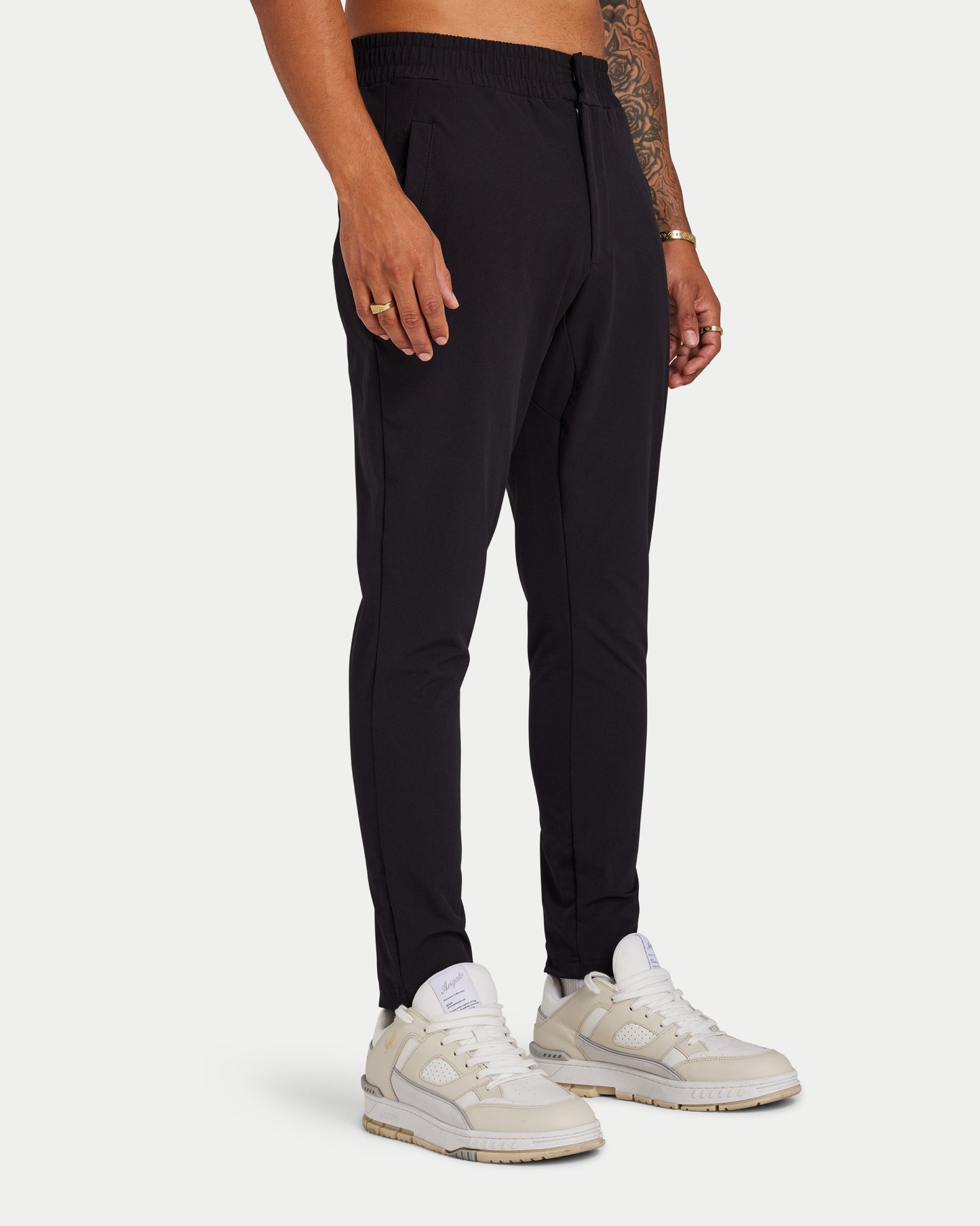 بنطلون رجالي بتقنية Refined Tech - أسود