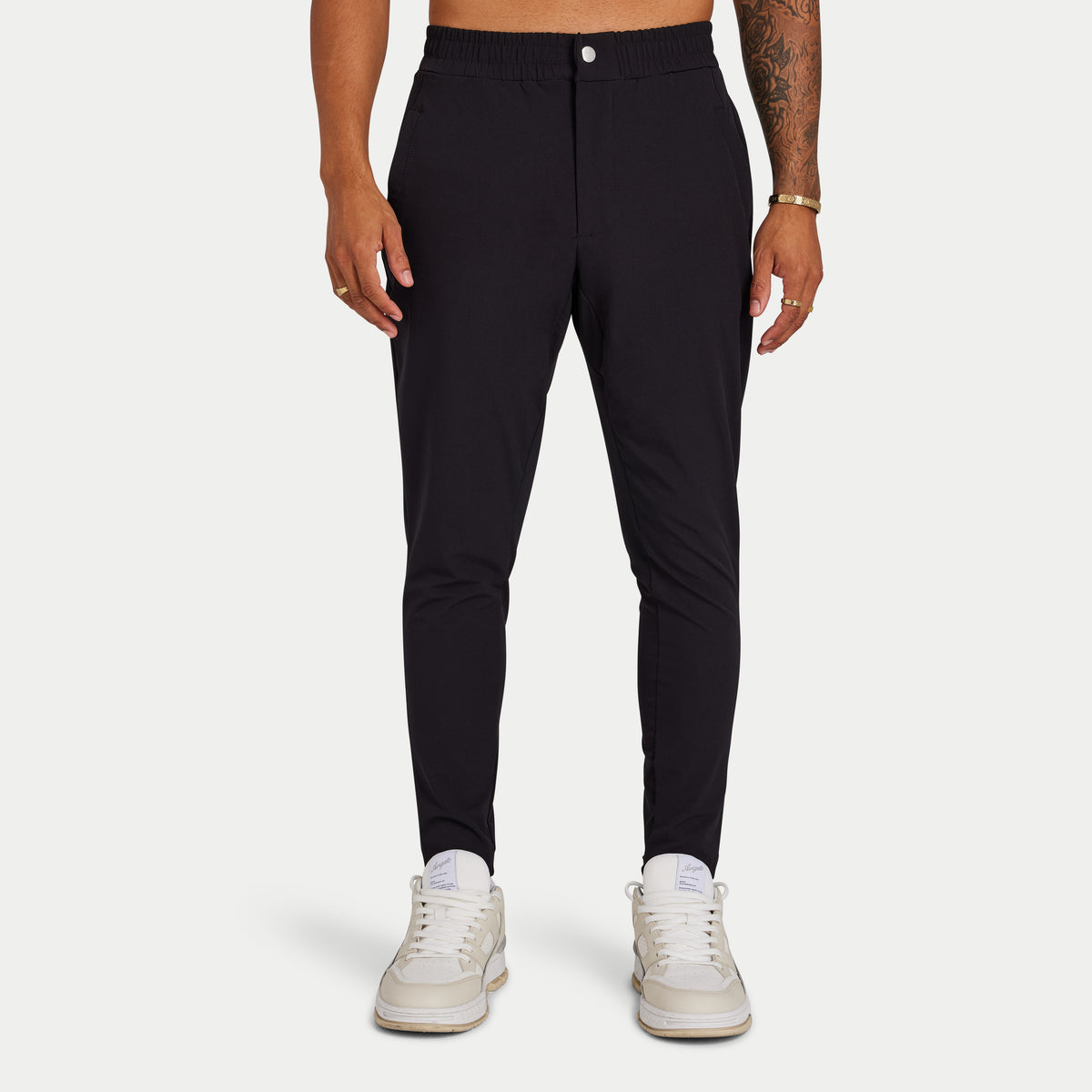 REWEAR Refined Tech Trouser - Black