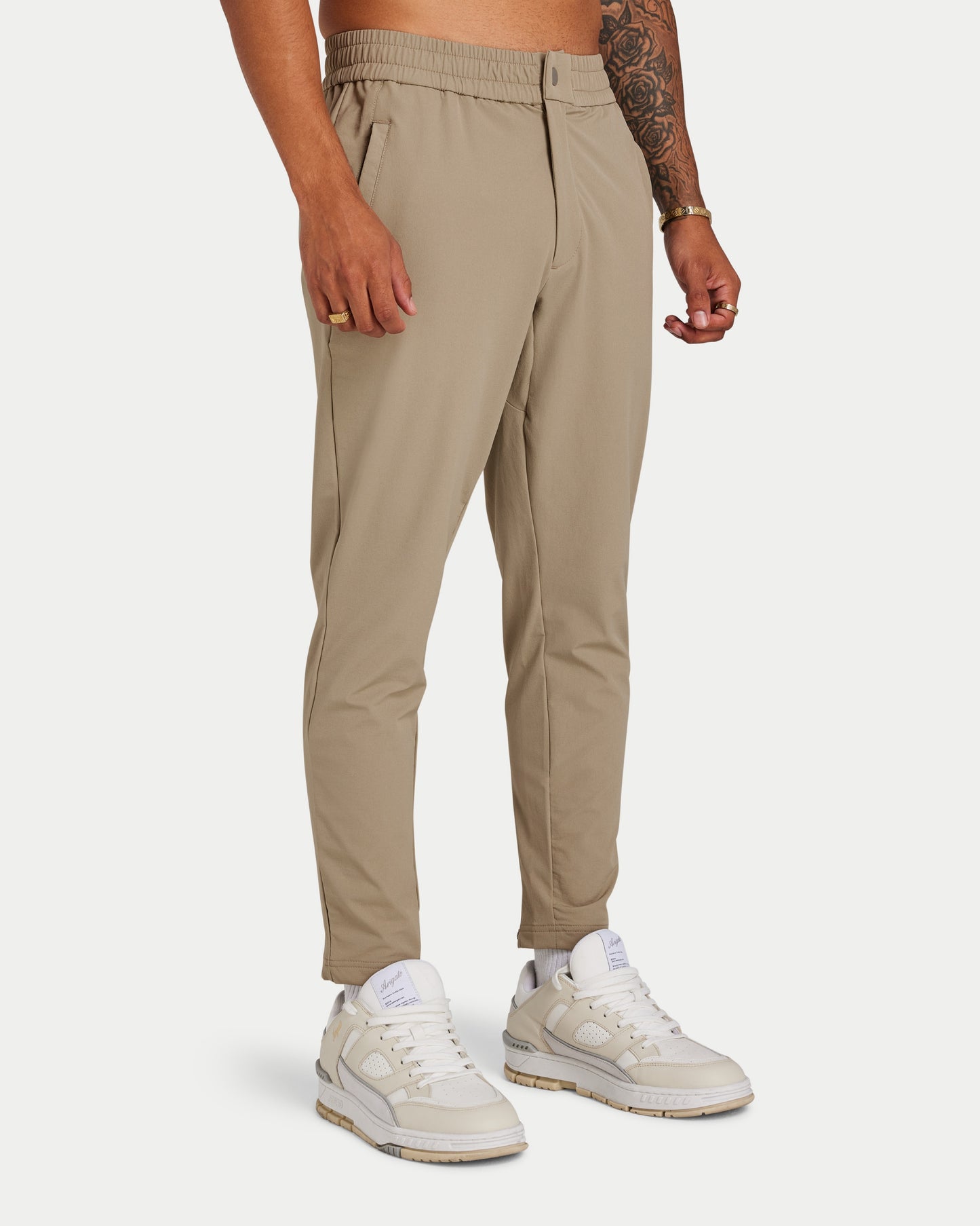 بنطلون رجالي بتقنية Refined Tech - رمادي أخضر 