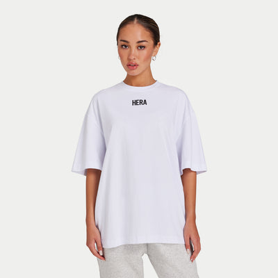REWEAR Icon Oversized T-Shirt - White