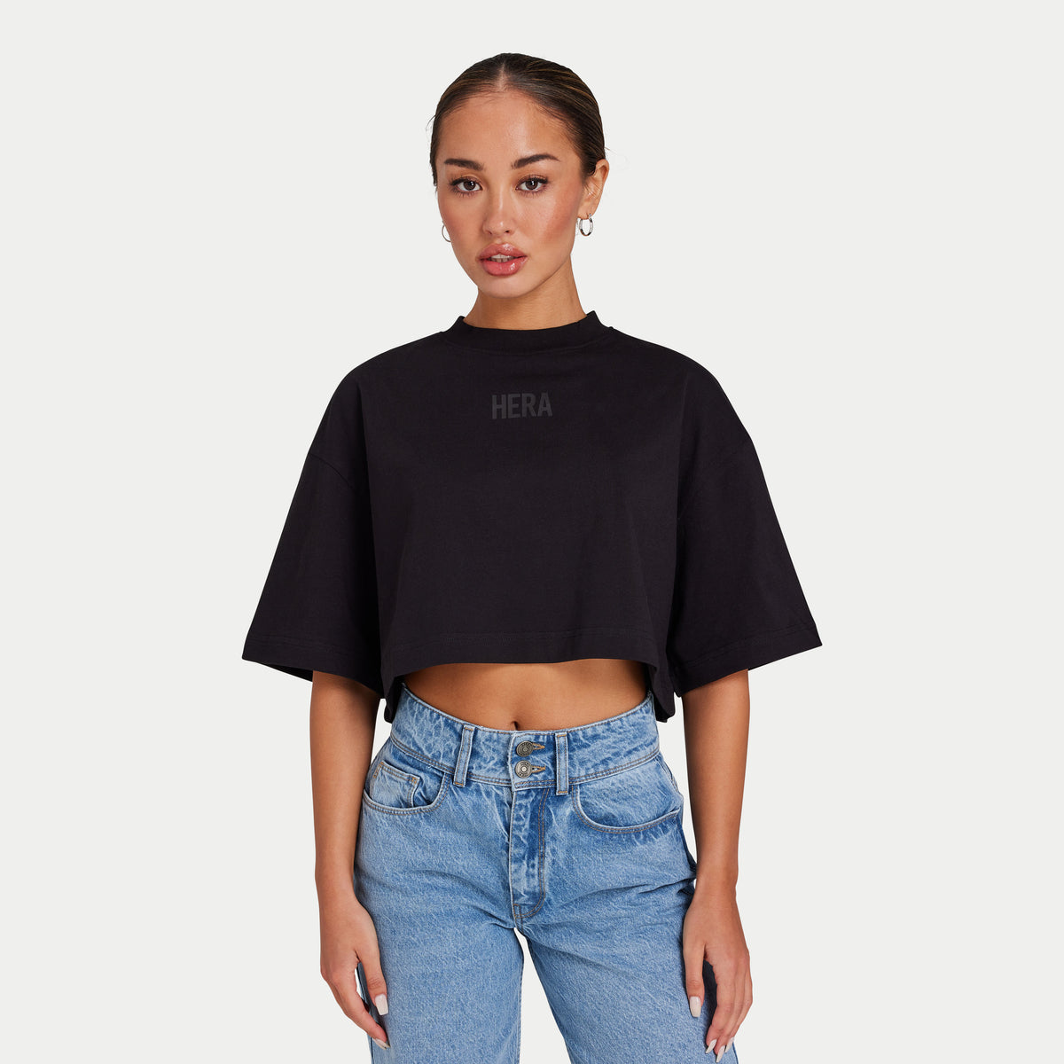 REWEAR Icon Cropped T Shirt