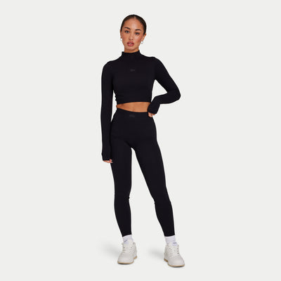 REWEAR Womens Ribbed Base Legging