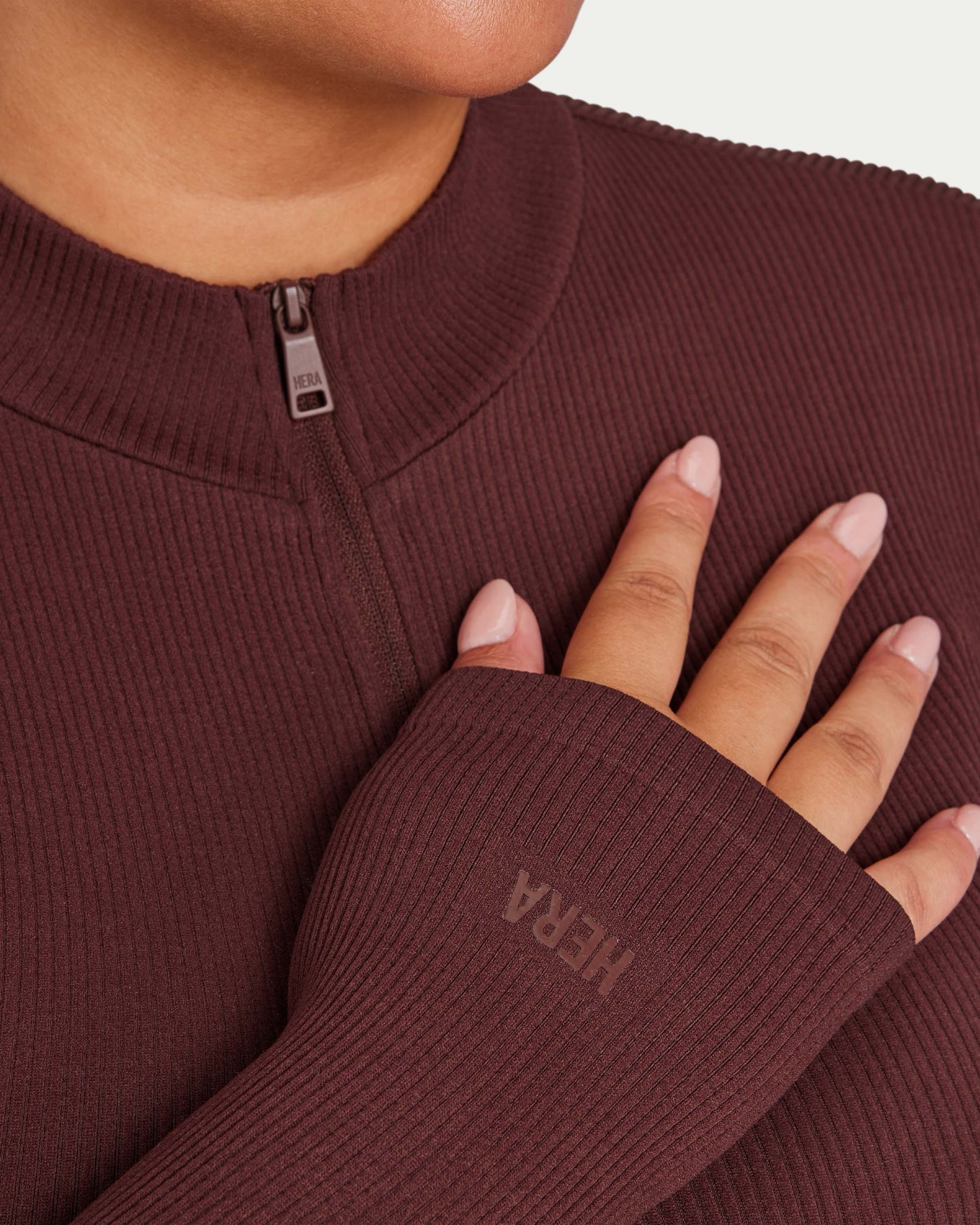 Womens Ribbed Base Long Sleeve Midi Dress