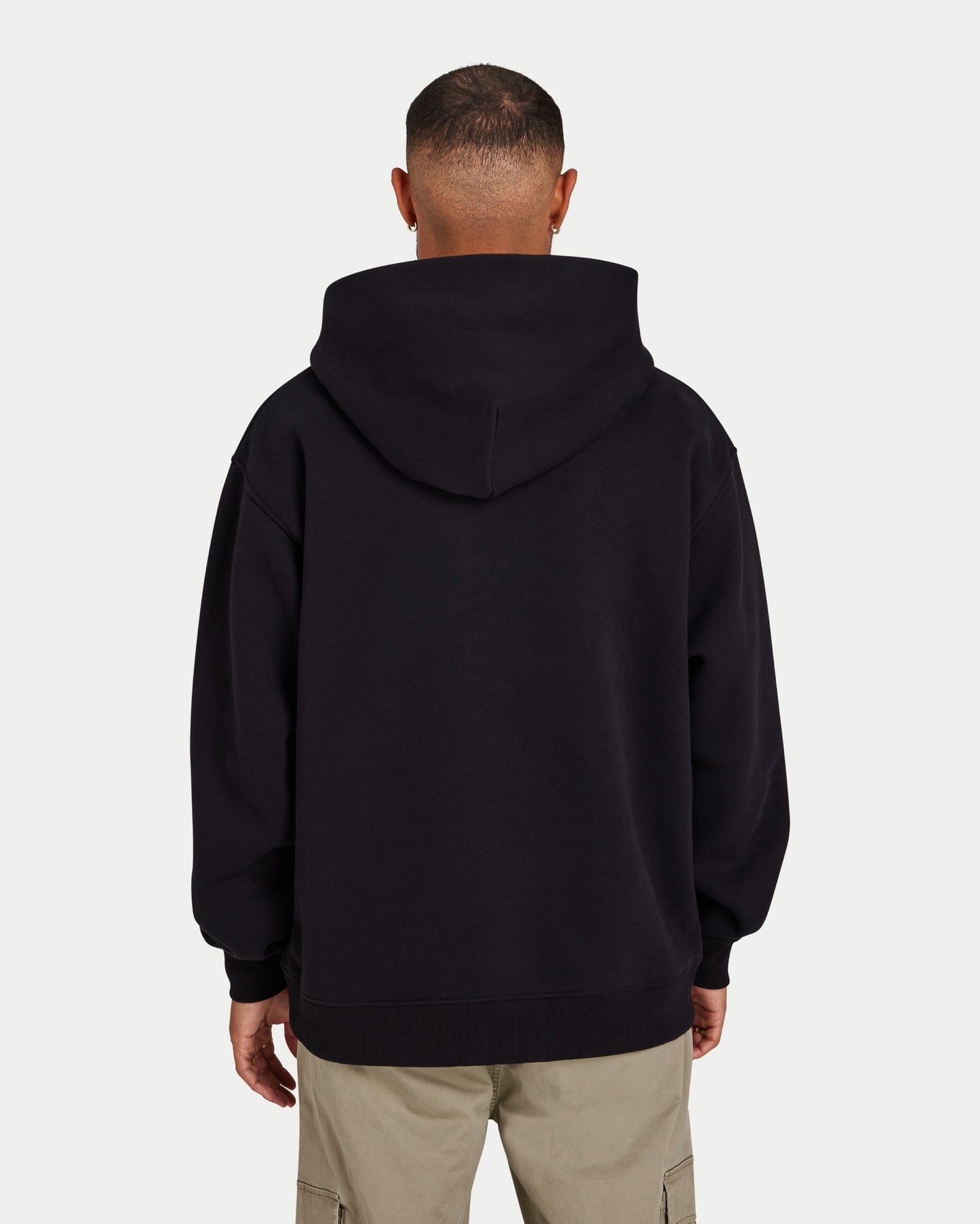 هوديي رجالي جماعي - أسود