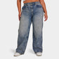 REWEAR Wide Leg Jean - Blue Sand