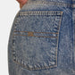 جينز نسائي واسع الساق - رملي أزرق