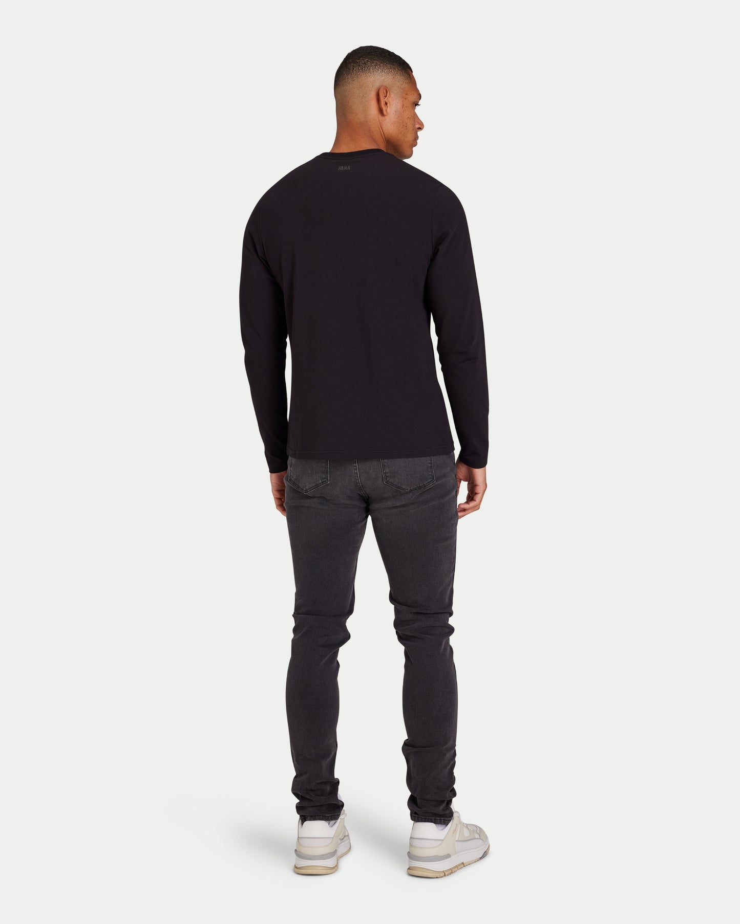Mens Luxe Regular Fit Long Sleeve T-Shirt