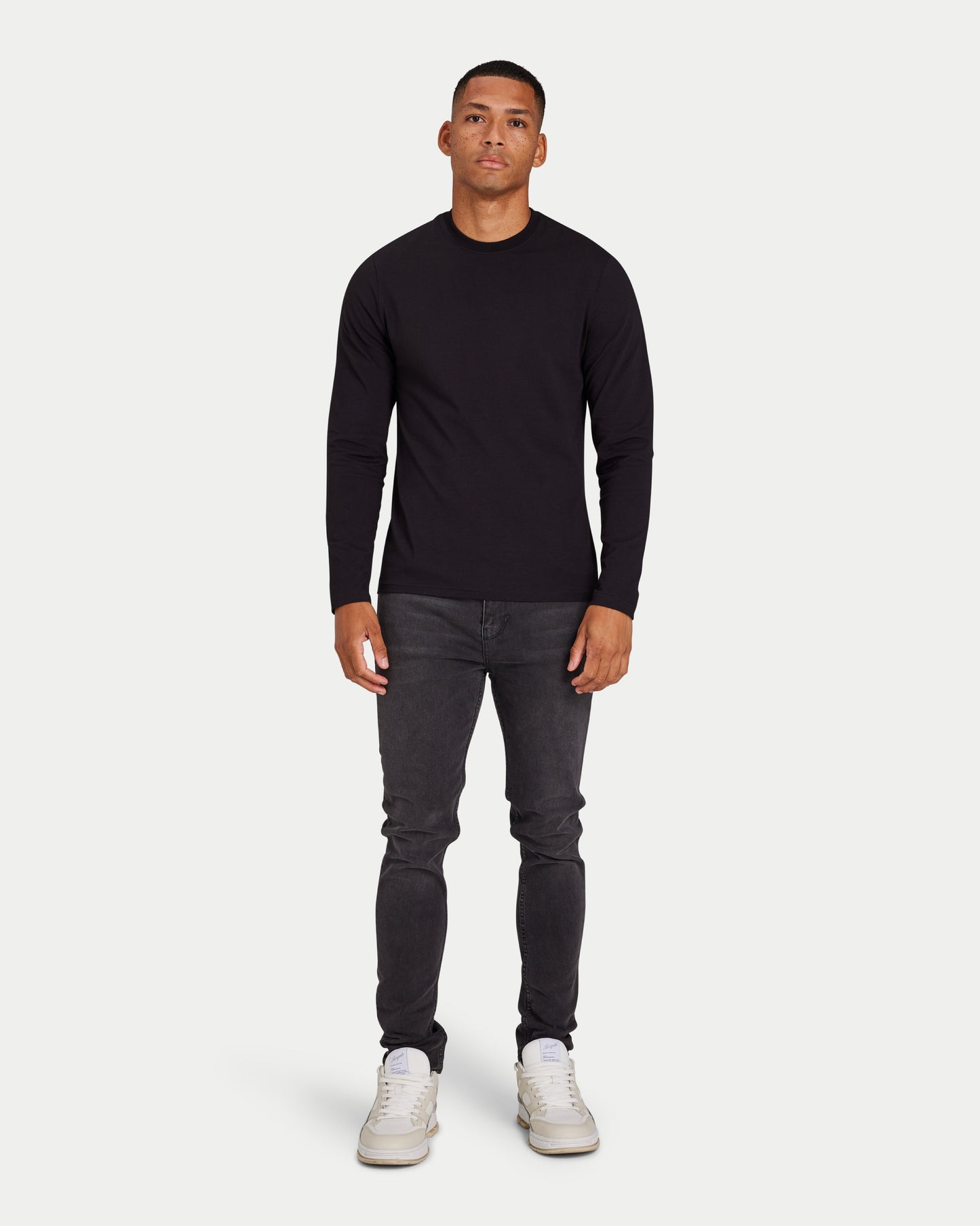 Mens Luxe Regular Fit Long Sleeve T-Shirt