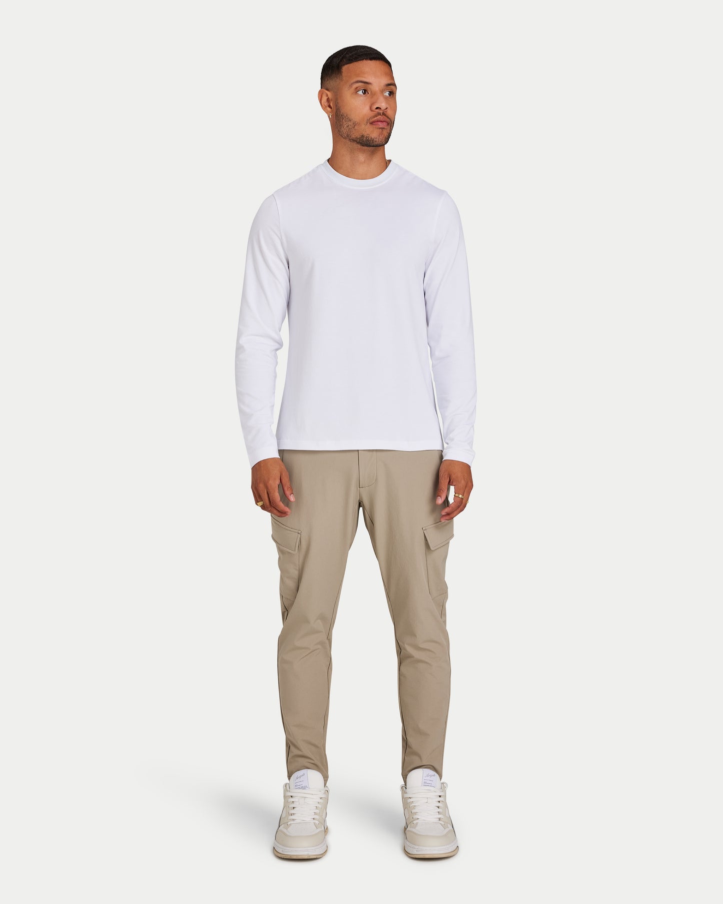 Mens Luxe Regular Fit Long Sleeve T-Shirt