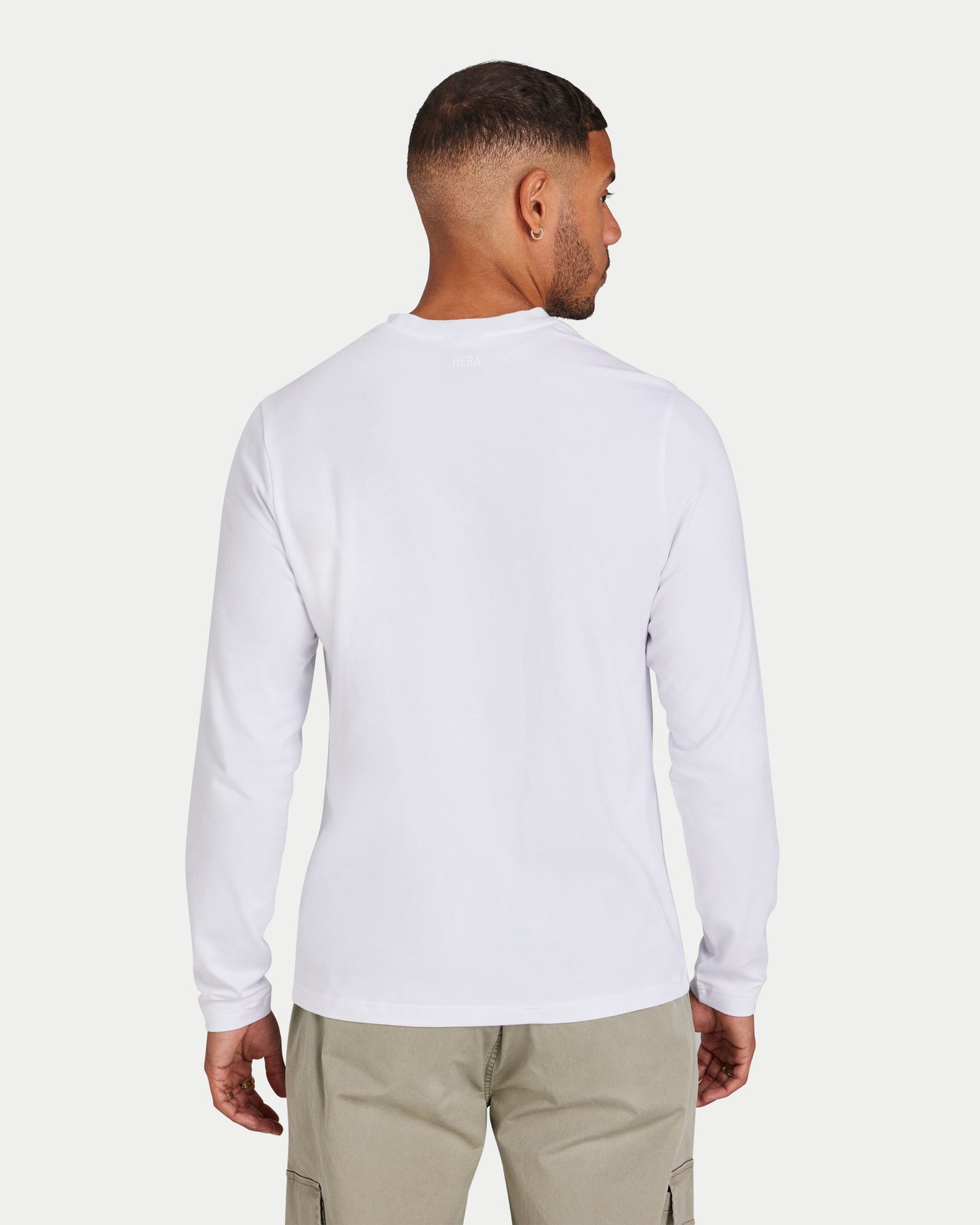 Mens Luxe Regular Fit Long Sleeve T-Shirt