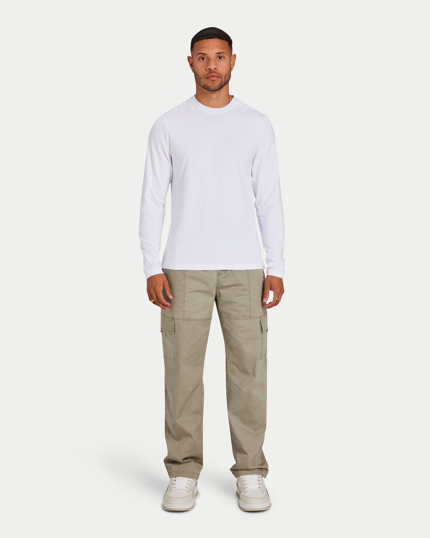 Mens Luxe Regular Fit Long Sleeve T-Shirt