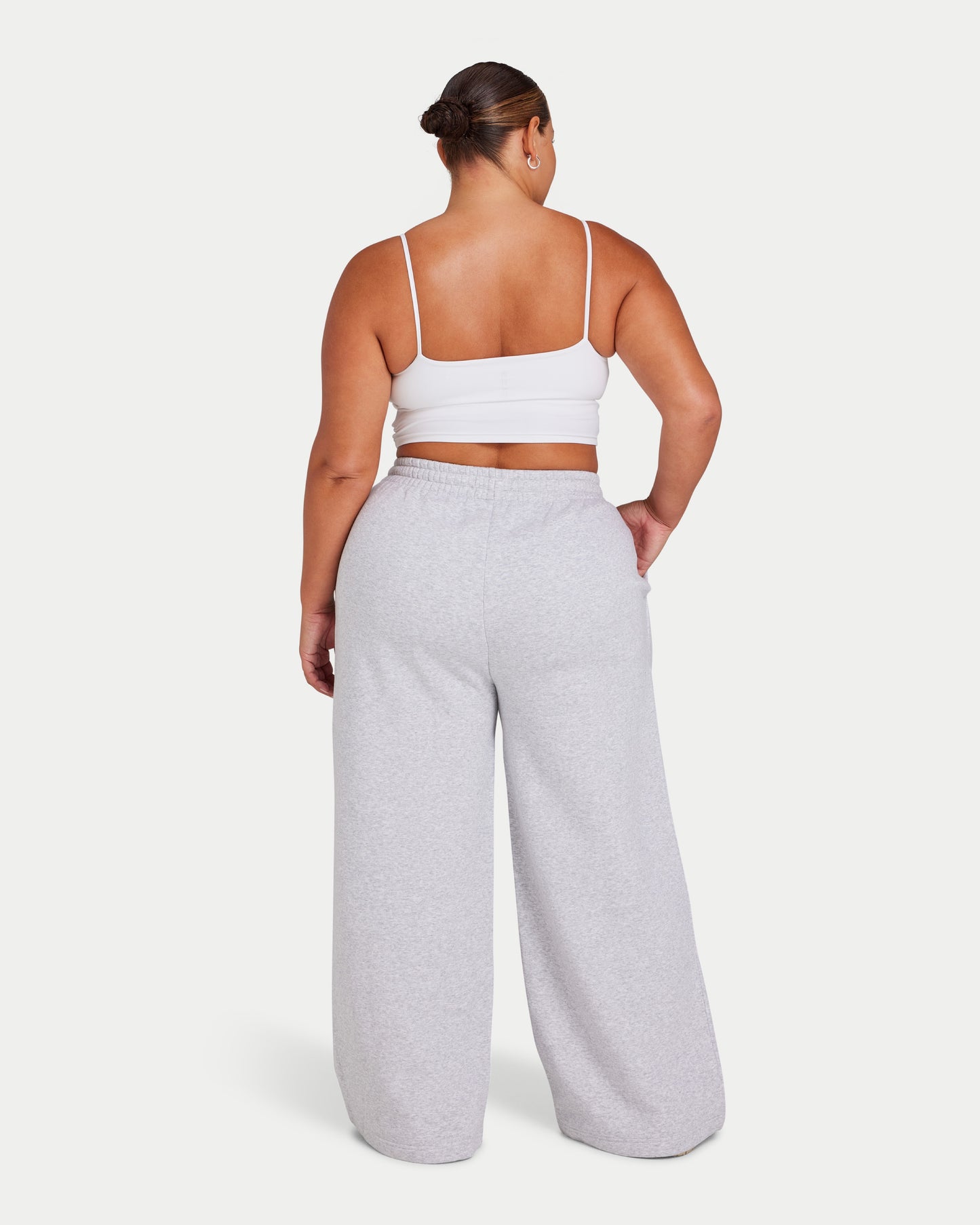 Womens Collective Wide Leg Sweatpant