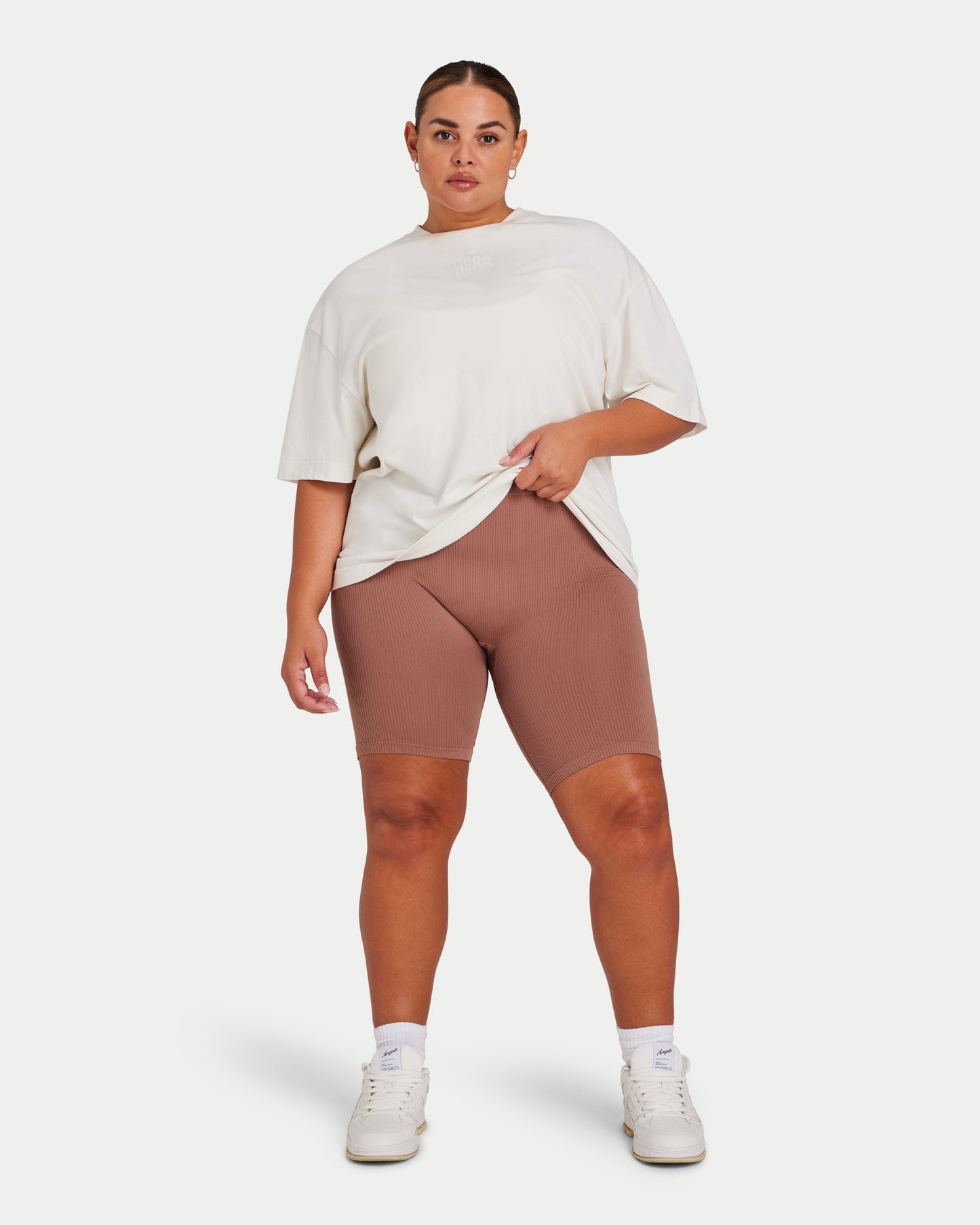 Womens Ribbed Base Short