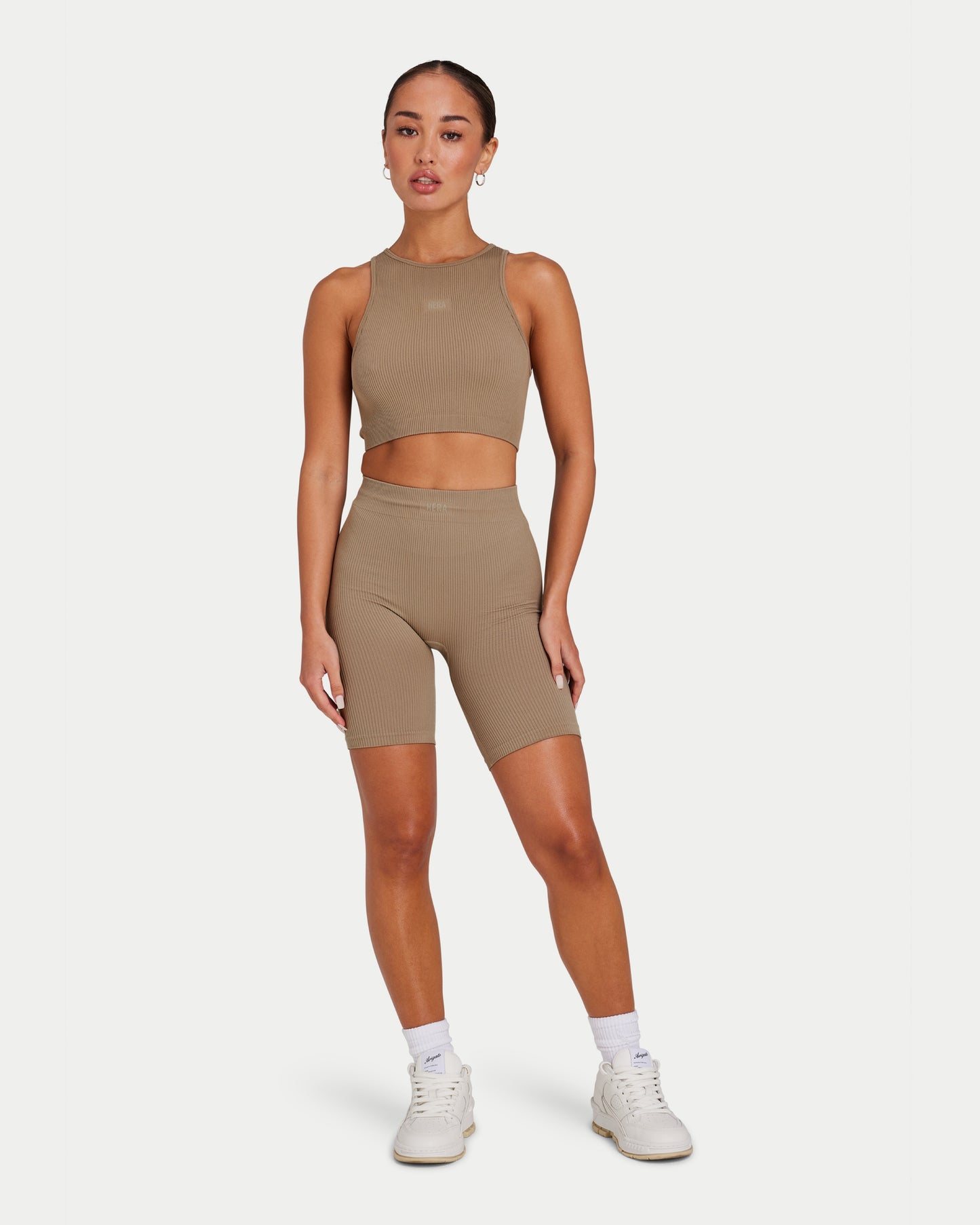 Womens Ribbed Base Short