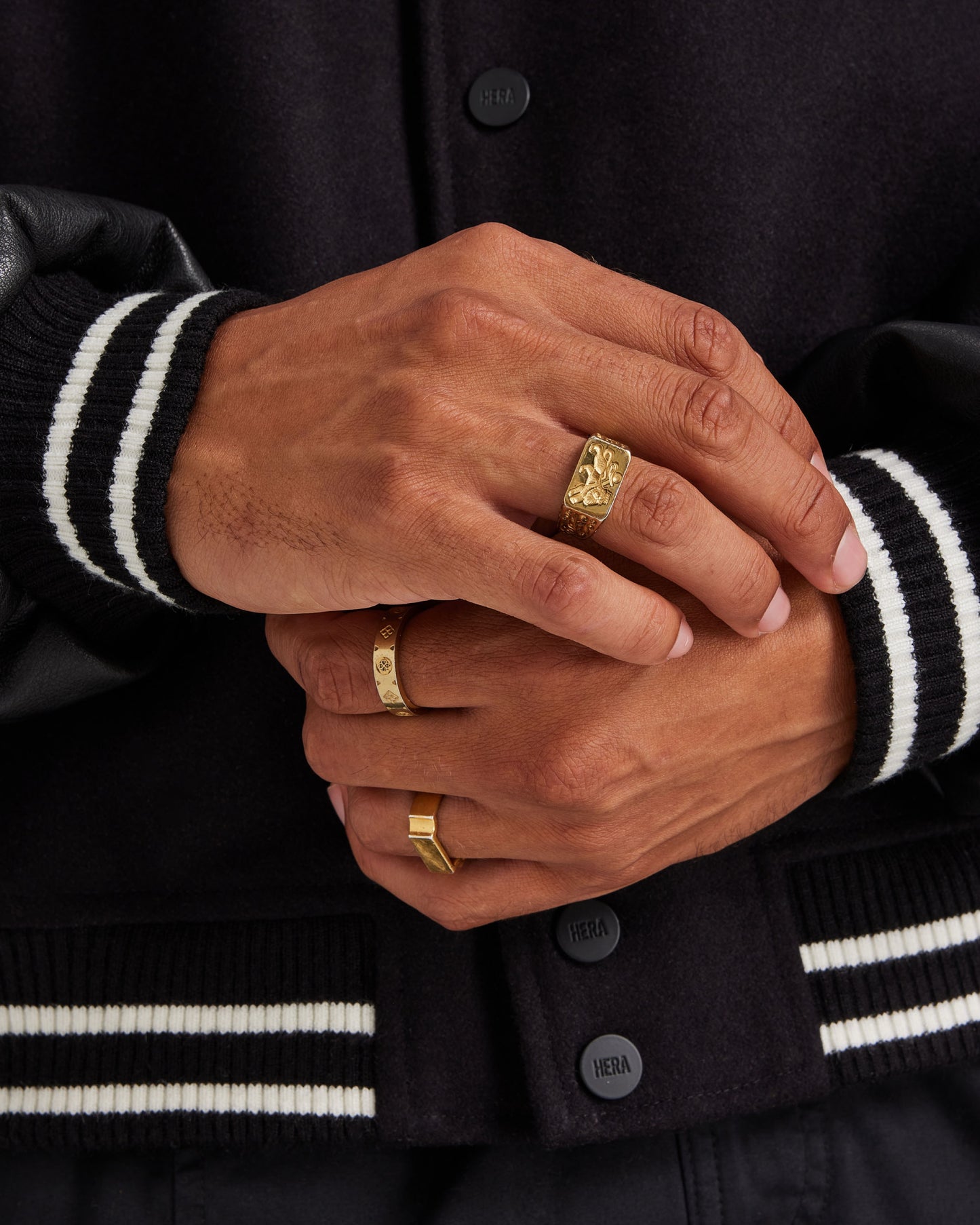 Mens Varsity Bomber Jacket