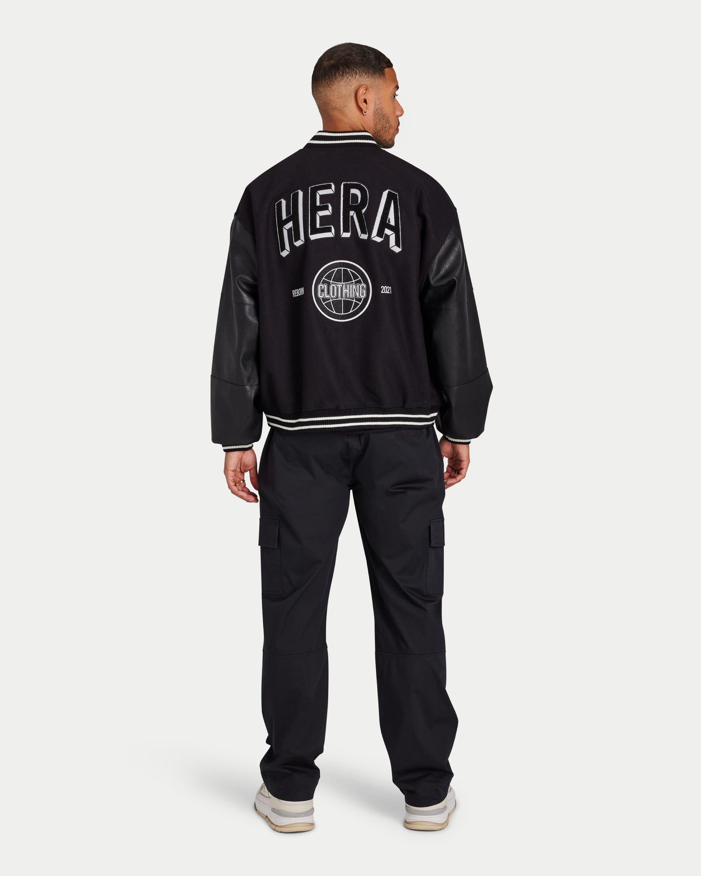 Mens Varsity Bomber Jacket