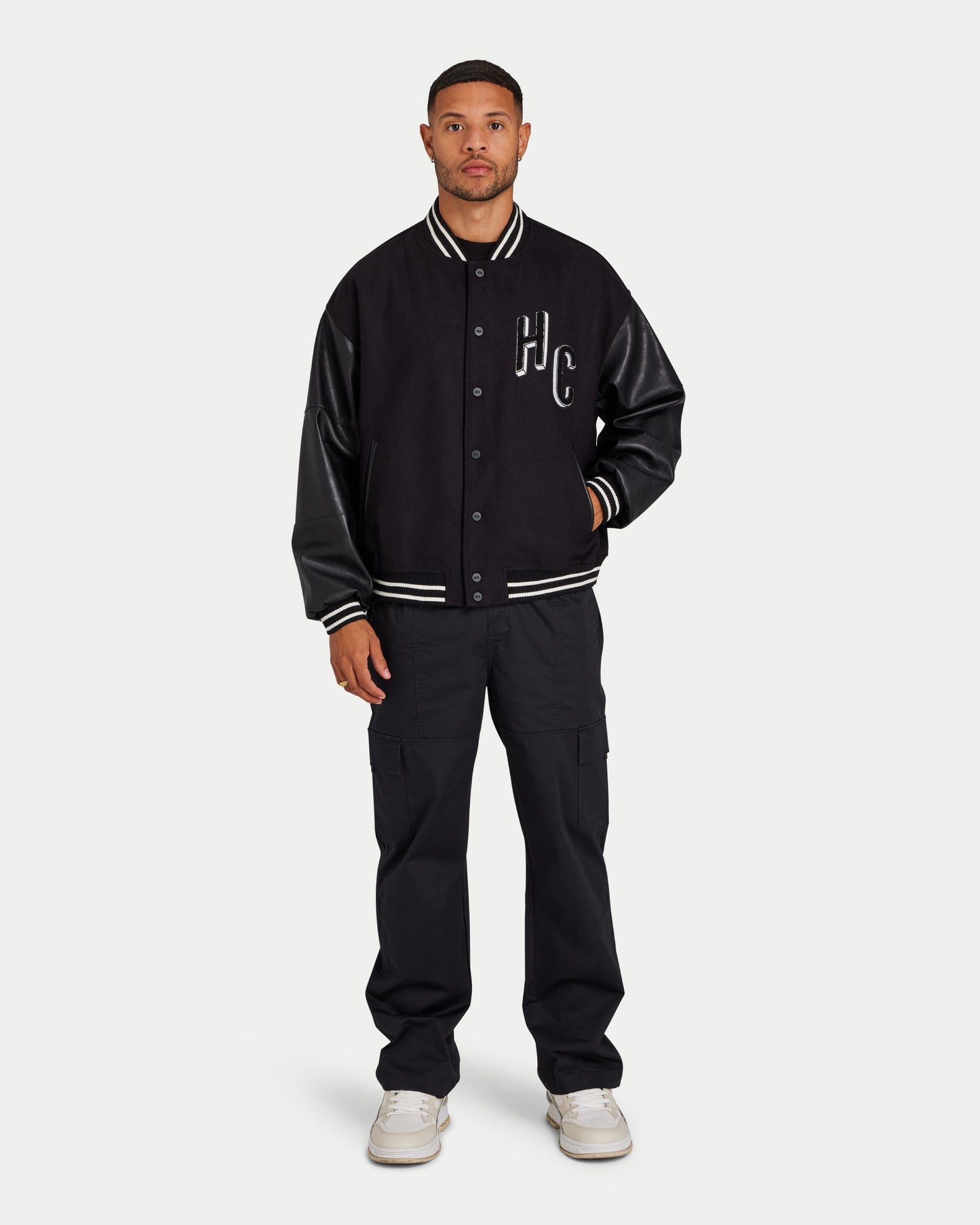 Mens Varsity Bomber Jacket