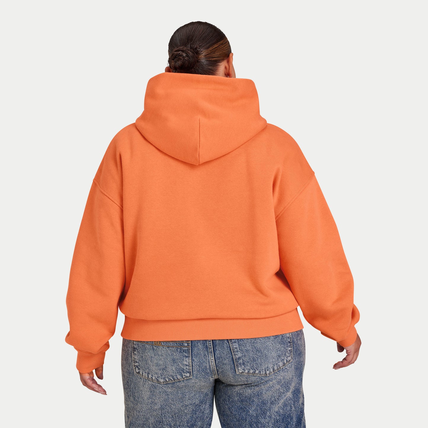 Womens 365 Oversized Hoodie - Orange