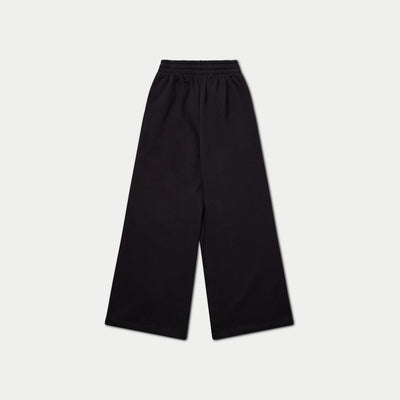 REWEAR Collective Wide Leg Sweatpant - Black