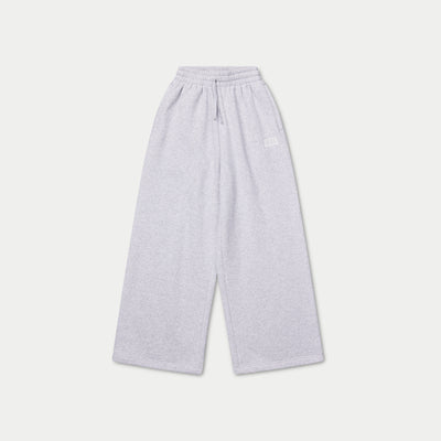 REWEAR Collective Wide Leg Sweatpant - Grey Marl