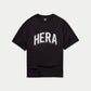 REWEAR 365 OVERSIZED T-SHIRT - BLACK