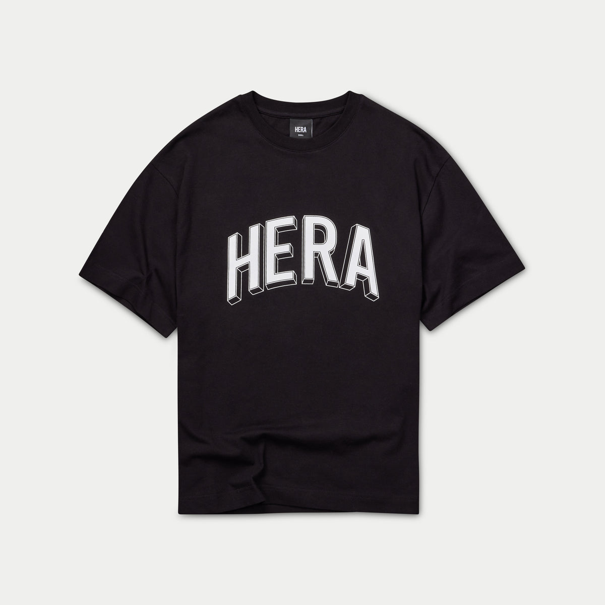 REWEAR 365 OVERSIZED T-SHIRT - BLACK