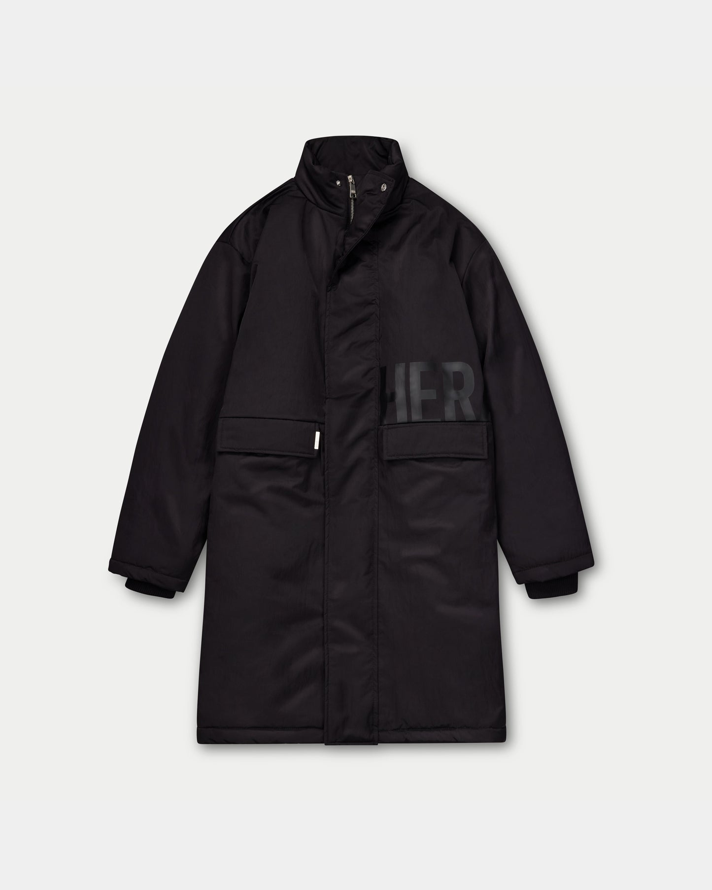 سترة رجالي طبقة باركا - أسود