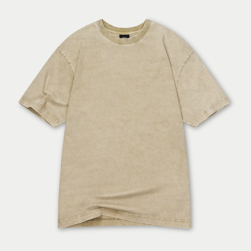 REWEAR Washed Utility Oversized T Shirt Grey
